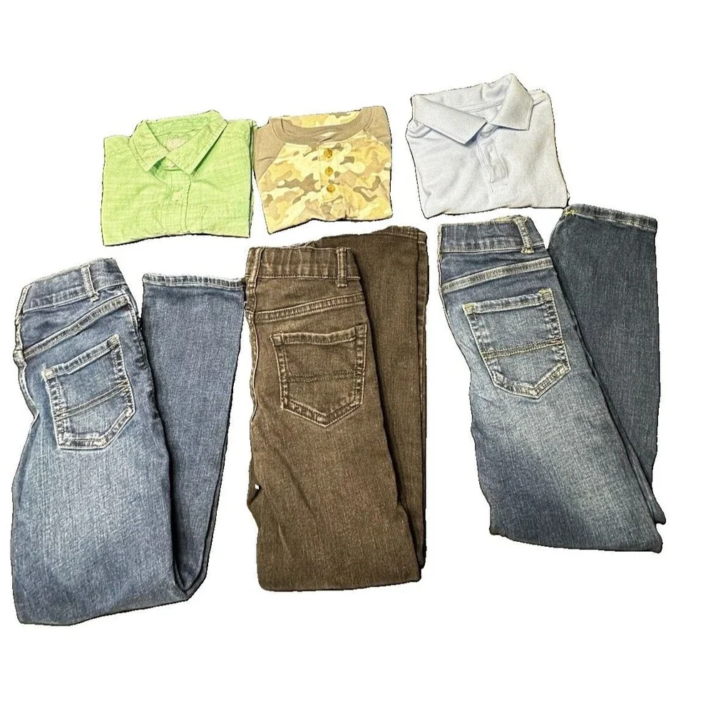 Boys 16-Piece Outfit Bundle Sz Small 6/7